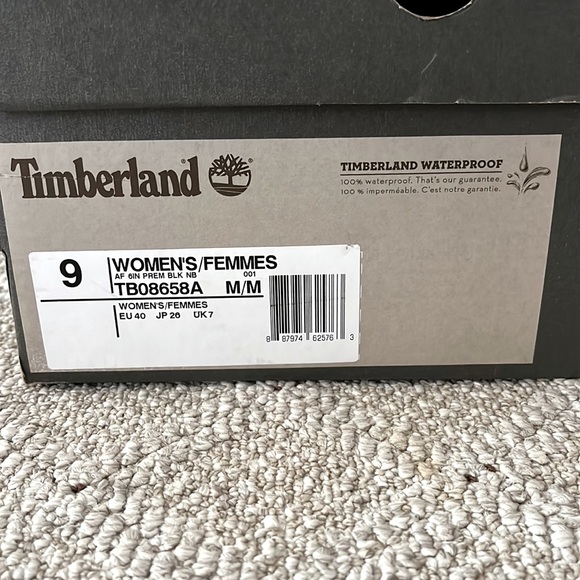 Womens Black Timberland Boots - Picture 8 of 8